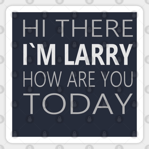 Larry Party Shirt Sticker by FlyingWhale369